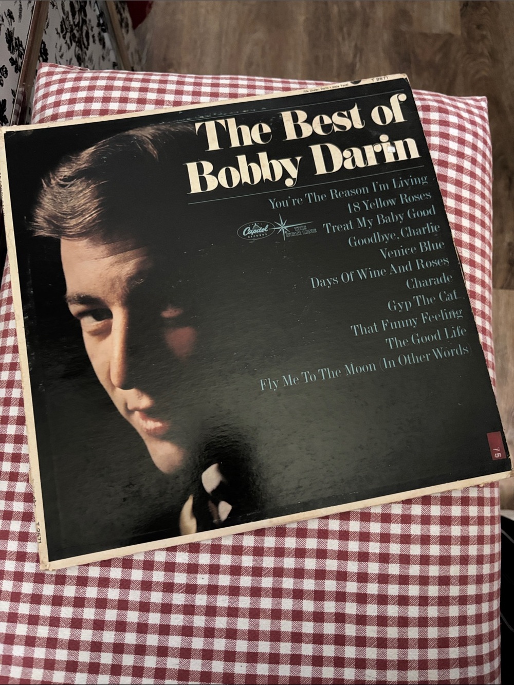 The Best of Bobby Darin Vinyl Album - Black Cover
